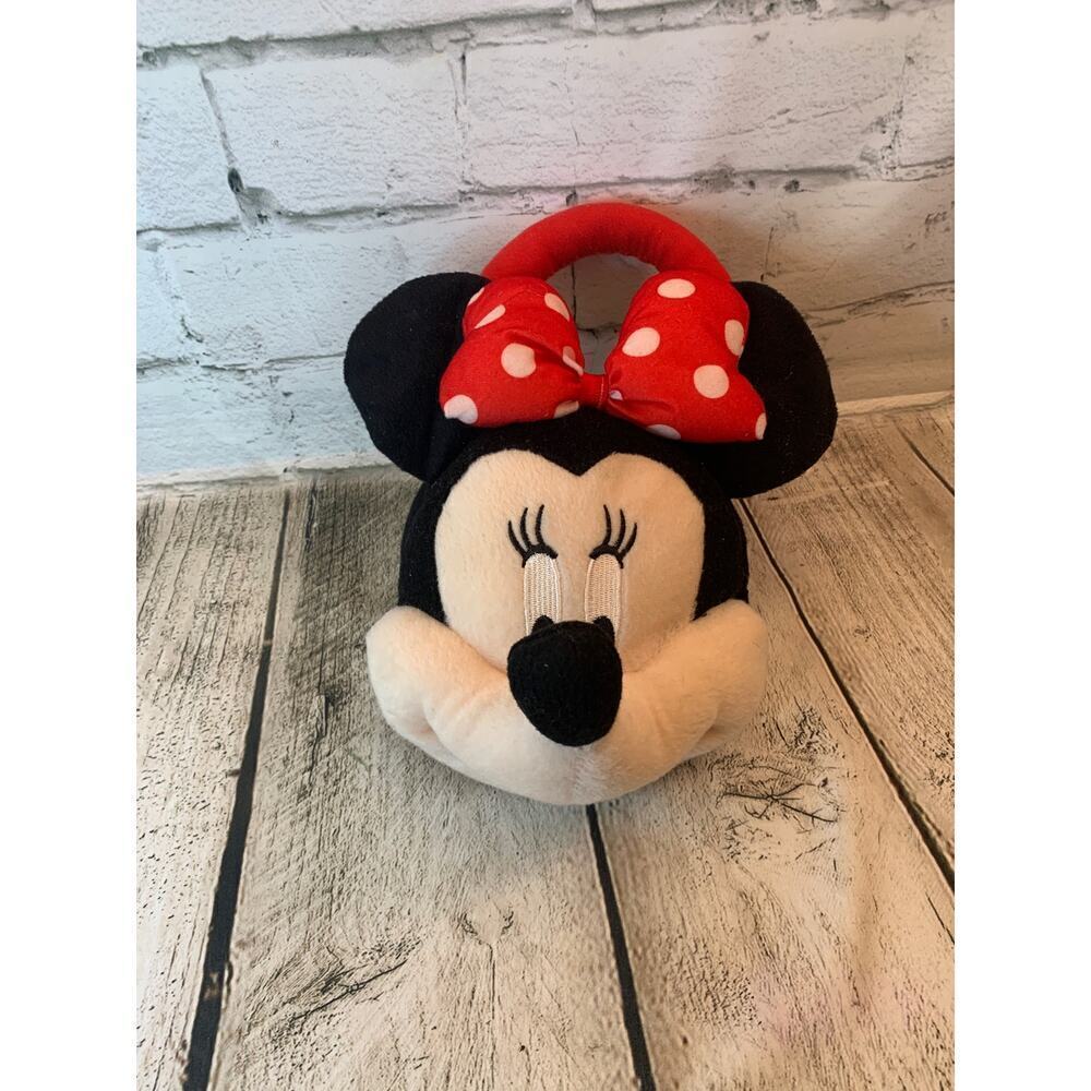 DISNEY Minnie Mouse Plush Handheld Purse